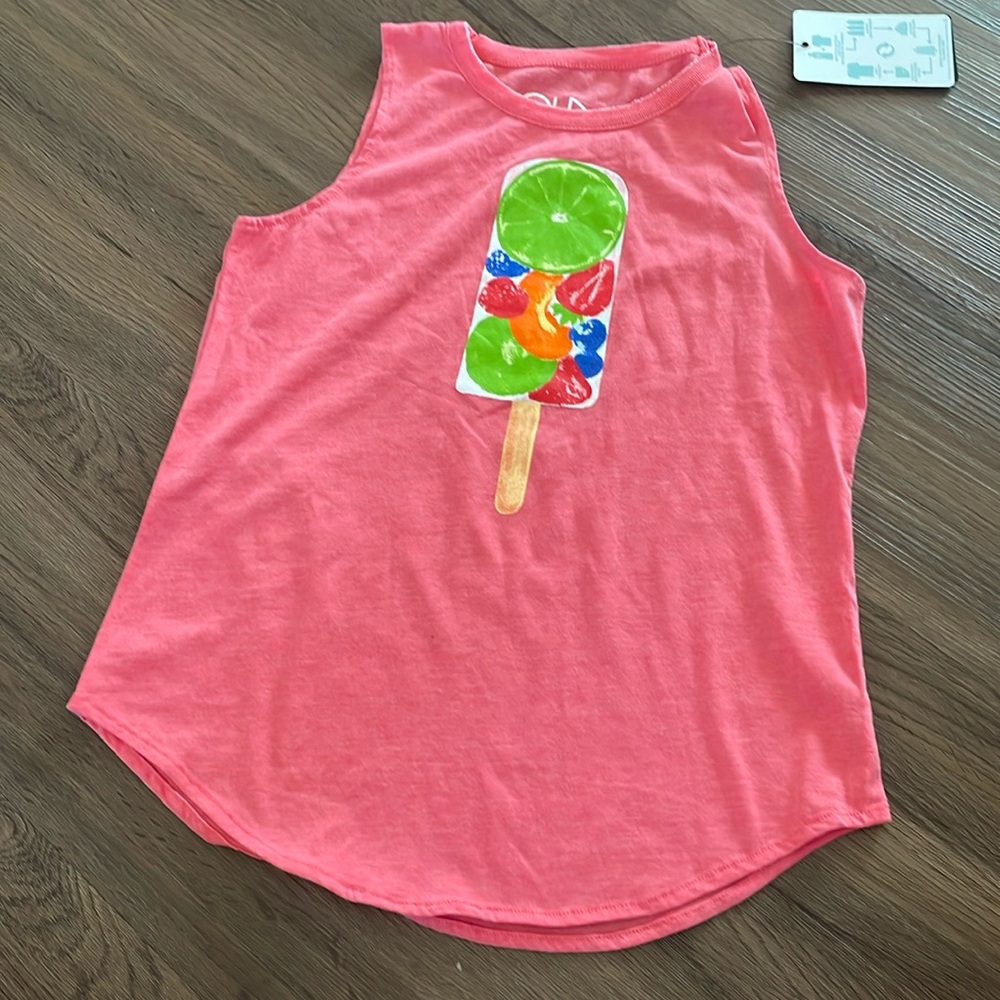 Chaser Girl Tank Pot Size 12 NWT